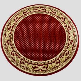 Кръгъл килим класически дизайн Korona 6181 red