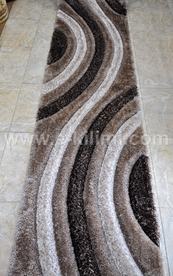 Пътека 3 D Soft shaggy 305 vizon brown
