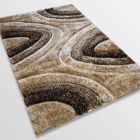 Рошав килим 3 D Soft  shaggy 325 vizon brown