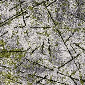 Модерен килим Ирис 901 сив зелен