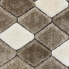 Рошав килим 3 D Soft  shaggy 420 vizon brown