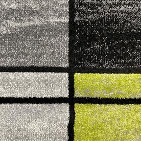 Модерен килим Ирис 592 сив зелен