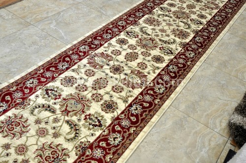 АКРИЛНА ПЪТЕКА ELEGANT 15 IVORY/DARK RED