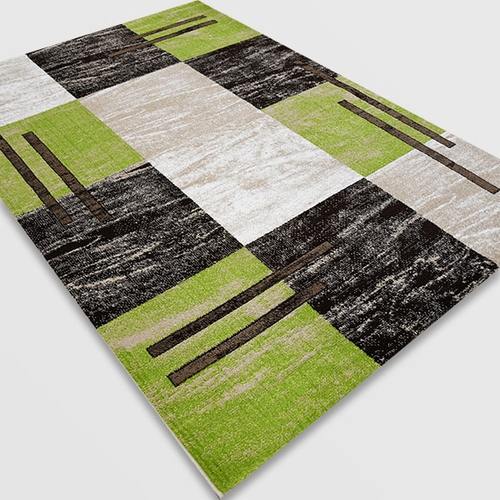 Модерен килим Ирис 976 беж зелен 