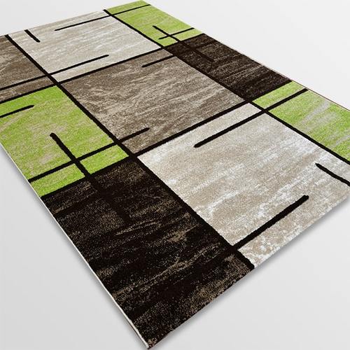 Модерен килим Ирис 592 беж зелен 