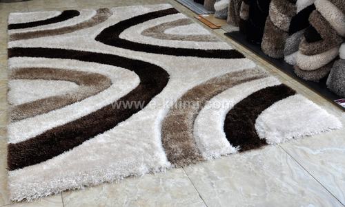 Рошав килим 3 D Soft  shaggy  325 beige brown