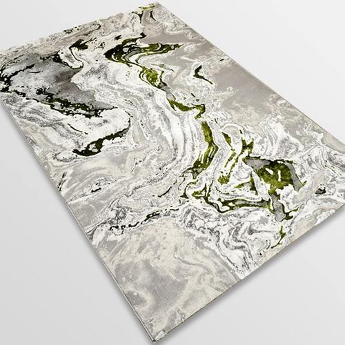 Модерен килим Алпина 6050 зелен