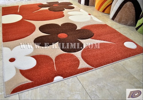 КИЛИМ DREAM CARVING 10 BEIGE/BRICK