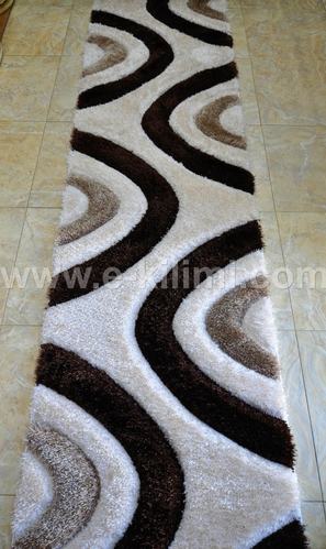 Пътека 3 D Soft shaggy 325 beige brown