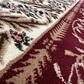 Класически тъкан килим Корона 1878 червен - отблизо 2