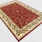 Класически тъкан килим Корона 1878 червен