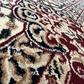 Класически тъкан килим Корона 867 червен - отблизо 2